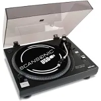 Scansonic USB100 - Platespiller Svart