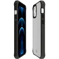 Itskins FERONIABIO // PURE - Baksidedeksel for mobiltelefon - wheat straw and biopolymers (feroniabio) - svart, gjennomsiktig - for Apple iPhone 12 Pro Max