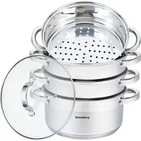 Klausberg gryte for dampkoking 22cm (KB-7143)