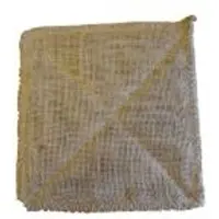 Multi Grydelap 20x20 cm med kryds Sækkelærred,25 stk/bdt - (25 stk.)