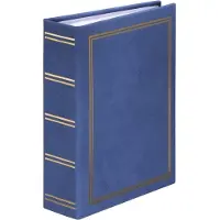 Hama London Slip-in Album for 100 Photos w. a Size of 13x18 cm blue