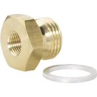 EQUUS 6902 gjengeadapter regulator for oljetemperatur/oljetrykk M18 x 1.5