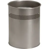 Twinco A/S - Avfallskurv - 15 L - metall - sølv