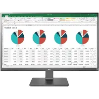 LG 27UK670P-B - LED-skjerm - 27 - 3840 x 2160 4K @ 60 Hz - AH-IPS - 300 cd/m² - 1000:1 - 5 ms - 2xHDMI, DisplayPort, USB-C - antrasittmørk