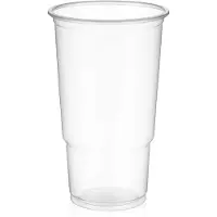 CaterSource Plastglass 30 cl Ø80x122 mm PP klar - (20 poser x 100 stk.)