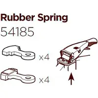 Thule rubber spring kit 927002