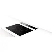 Faber Fabula EVO+BK A90 - Panser - teleskopfallvind - Nisje - bredde: 81.2 cm - dybde: 10.6 cm - ekstraksjon og resirkulasjon (med ekstra resirkulasjonssett) - svart