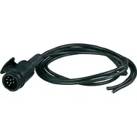 Secorut kabellengde (antall)=15 m kabelsett 13-polet kontakt, antall kjerner 6&7