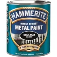 Hammerite Silkemat - Sort - 250 ml.