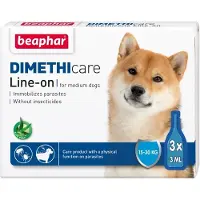 Beaphar Flea & Tick Line On (Dimethicone) Medium Dog 15-30kg