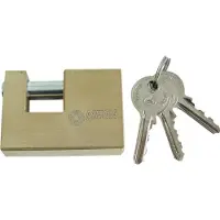 Mega messingpinnehengelås 90mm - 24590K