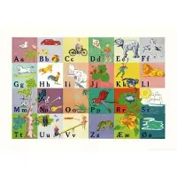 CSBOOKS Vilhelm Bjerke Petersens ABC-plakat | Vilhelm Bjerke Petersen