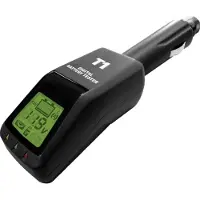 Helvi T1 batteriovervåking / bilbatteritester, USB-tilkobling, 90 x 55 x 30 mm