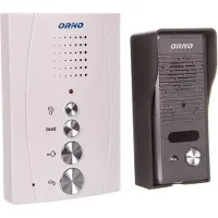 ORNO enfamilietelefonfri intercom ELUVIO svart