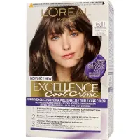L'Oréal Paris Creme Hårfarging Exellence 6.11 Ultra Ash Mørk Blond