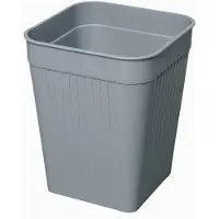 Bantex Papirkurv Orth 14 ltr. grå plast