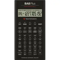 Texas Instruments BAII PLUS PROFESSIONAL - Finansiell kalkulator - 10 sifre - batteri