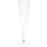 Multi Champagneglass 10 cl H20 cm på fast fot PS i displayboks, 10 pk x 10 stk/krt