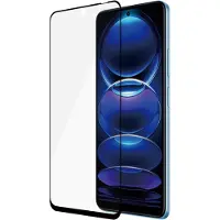 PanzerGlass SAFE. by - Skjermbeskyttelse for mobiltelefon - ultrabred passform - glass - rammefarge svart - for Xiaomi Redmi Note 12 5G