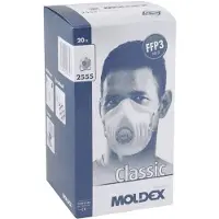Moldex støvmaske 2555 55 FFP3 NR D med ventil 20stk - (20 stk.)