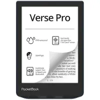 Pocketbook Verse PRO - eBook-leser - Linux 3.10.65 - 16 GB - 6 16 grånivåer (4-bts) E Ink Carta (1072 x 1448) - berøringsskjerm - Bluetooth, Wi-Fi - asur