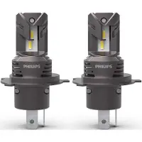 Philips Ultinon Retrofit LED-bilpære H4/H19 12V, sett