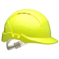 Centurion Sikkerhedshjelm Hi-viz gul - Concept, ABS plast, 6-punktsophæng, EN 397