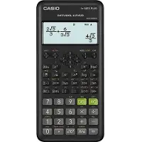 Casio FX-82ES PLUS-2, Lomme, Vitenskaplig, 12 sifre, Batteri, Sort