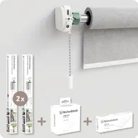MotionBlinds Upgrade Kit for Roller Blinds 2-pack + bridge
