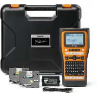 Brother P-Touch PT-E560BTVP - Etikettmaker - S/H - termotransfer - Rull (2,4 cm) - 180 dpi - inntil 30 mm/sek - USB 3.0, Bluetooth 5.0 - kutter - speilutskrift, Full & Half Cut Function, utskriftsfor