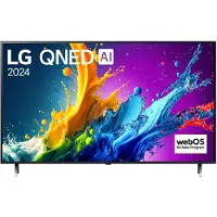 LG 55QNED80T3A TV 55 QNED 4K UHD, svart