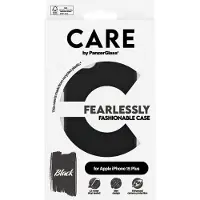 PanzerGlass CARE by - Bagsidecover til mobiltelefon - termoplastisk polyuretan (TPU) - sort - for Apple iPhone 15 Plus