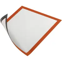 Durable DURAFRAME MAGNETIC - Dokumentholder - for A4 - magnetisk - oransje (en pakke 5)