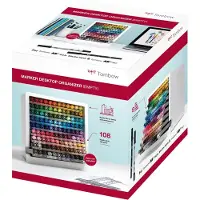 Tombow Marker ABT Dual Brush Pen med 108 stk. i desktop display