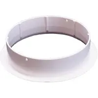 DUKA Ventilation Rørstuds til ventilator S7, Ø100 mm, hvid