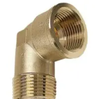 Sanha Polska Sp. z.oo PURAFIT vinkl.1 mf/np.90° - .Siliciumbronze.Blyfri.
