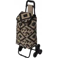 5 Five trillebag med hjul 33 l juteveske