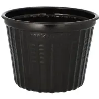 Papstar 25 Mehrweg-Suppenbecher 500 ml, Bolle, Rund, Polypropylen, Sort, Monokromatisk, 25 stykker