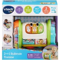 Vtech Aktivitetsleker - Dansk - 2-I-1 - Rulletromme - - OneSize - Aktivitetsleker