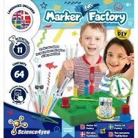 Science4you Liniex Sett - Markerfabrikk - - OneSize - Leketøy