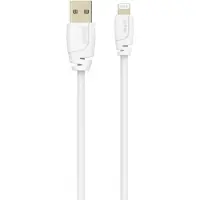 Sinox SXI02501MFI, 1 m, Lightning, USB A, Hankjønn, Hankjønn, Hvit