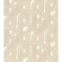 Rasch WALLPAPER 868111 GOLD WHITE GEOM