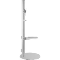Harmony 1601 TV stand - SILVER - Max 50 kg - recommended for 60"