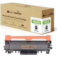 G&G G& G Toneris erstatning Brother TN-2420 kompatibel juoda 3000 sider Reborn reprodusert 21078