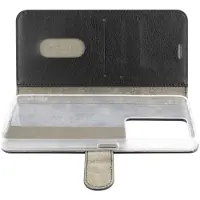 FIXED Opus Infinix Note 30 PRO flipdeksel, svart kunstskinn