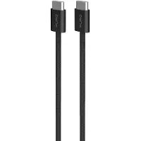 Puro PUCCCFABK415MTBLK, 1,5 m, USB C, USB C, USB 2.0, 0,48 Gbit/s, Sort