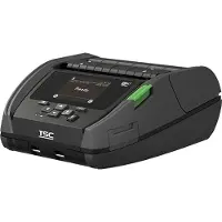 TSC Alpha-40L, Direkte Termisk, 203 x 203 DPI, 127 mm/sek, Ledning & Trådløs, Svart, Grå