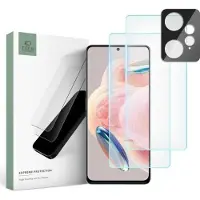 Tech-Protect Supreme Set glassbeskytter Xiaomi Redmi Note 12 LTE, klar 2+1-pk