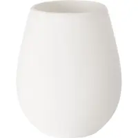 Duni Lysholder Tropical til LED lys 85x103 mm Silicone Hvid - (6 stk.)