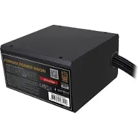 Gembird CCC-PSUBRONZE-650W - Strømforsyning (intern) - ATX - 80 PLUS Bronze - AC 100-240 V - 650 watt - aktiv PFC - svart pulverjakke